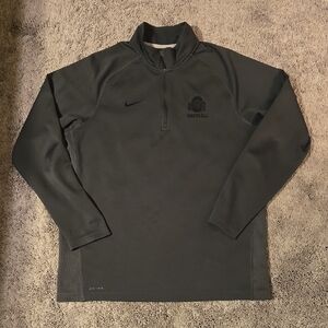 Nike Ohio State Baseball Quarter-Zip Pullover